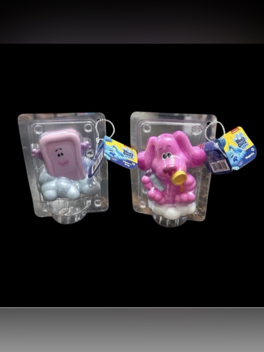 Nickelodeon Blues Clues & You Mini Action Figures Magenta, Slippery Soap New